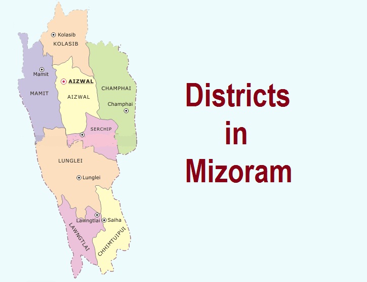 Districts-in-Mizoram