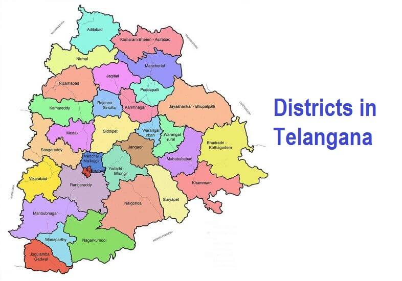 Districts-in-Telangana