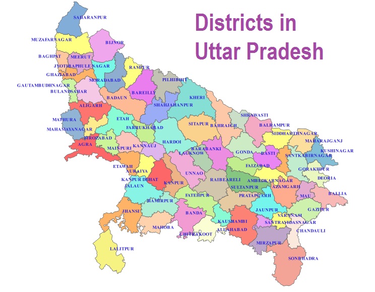 Districts-in-Uttar-Pradesh