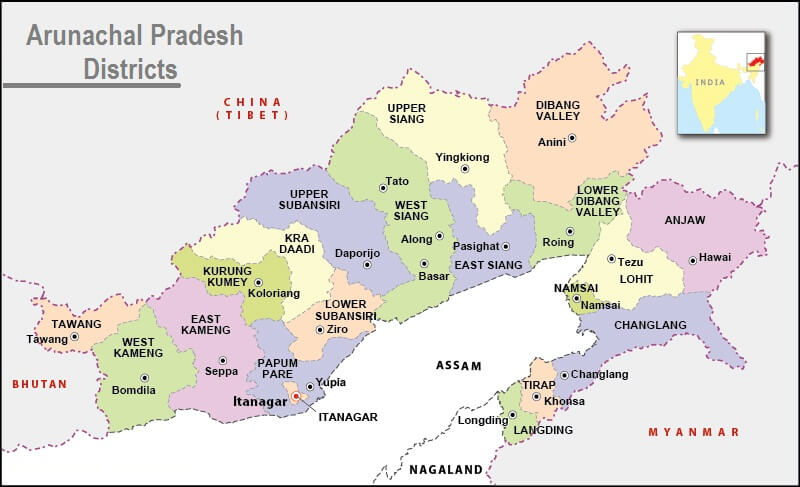 arunachal-pradesh-district