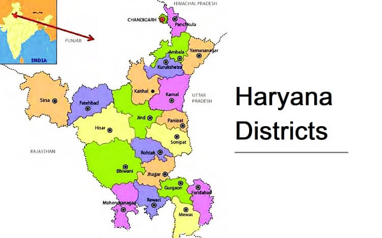 districts-in-haryana