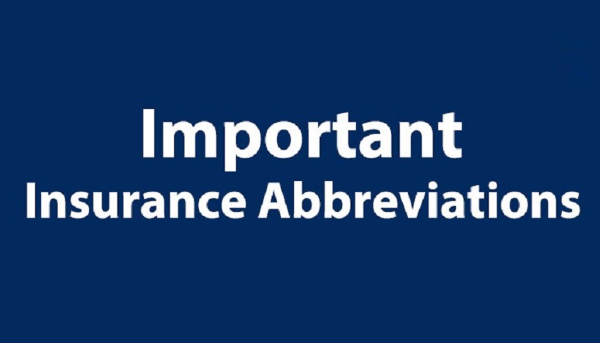 important-insurance-abbreviations
